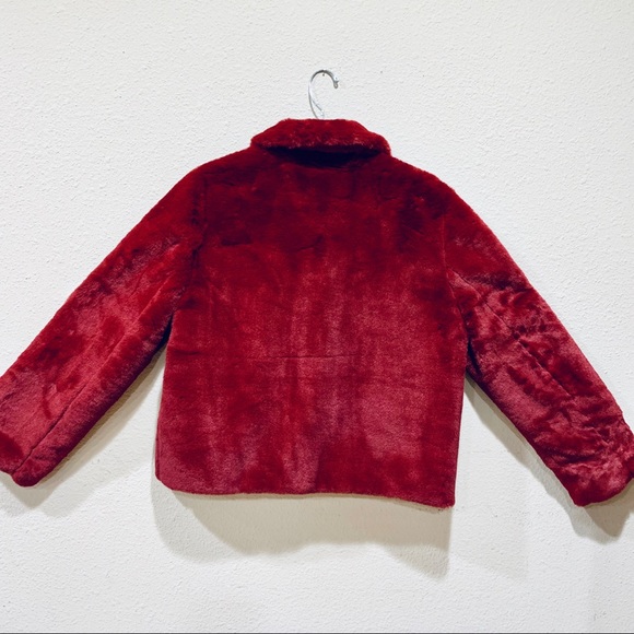 J. Crew Factory Faux Fur Cropped Jacket (NWT) - Picture 4 of 4